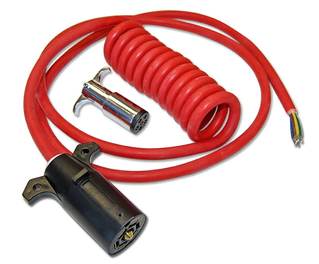 1676-7 – ROADMASTER Trailer Wiring Connector Adapter, Fits 6 To 7 Wire Plug And Socket Expands Up To Over 8 Feet Half...